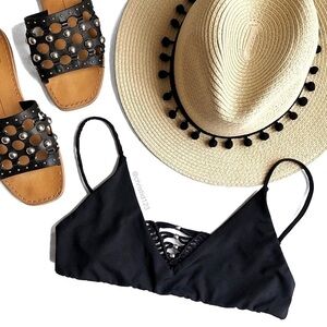 Dolce Vita Macrame Bralette Bikini Top